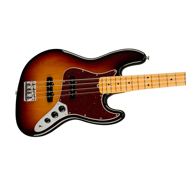 Fender American Professional II Jazz Bass Electric Guitar, Maple FB, 3-Tone Sunburst |  FENDER |  BASS GUITAR |  Zoso Music