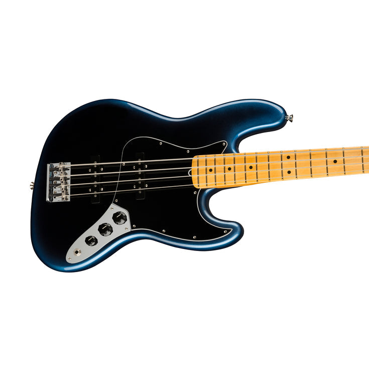 Fender American Professional II Jazz Bass Electric Guitar, Maple FB, Dark Night |  FENDER |  BASS GUITAR |  Zoso Music