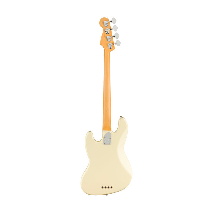 Fender American Professional II Fretless Jazz Bass Electric Guitar, RW FB, Olympic White |  FENDER |  BASS GUITAR |  Zoso Music