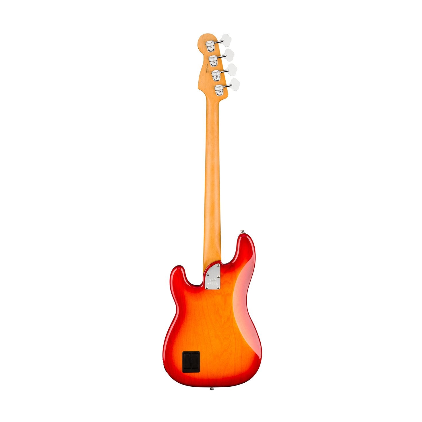 Fender American Ultra Precision Bass Guitar, Maple FB, Plasma Red Burst, FENDER, BASS GUITAR, fender-bass-guitar-f03-019-9012-773, ZOSO MUSIC SDN BHD