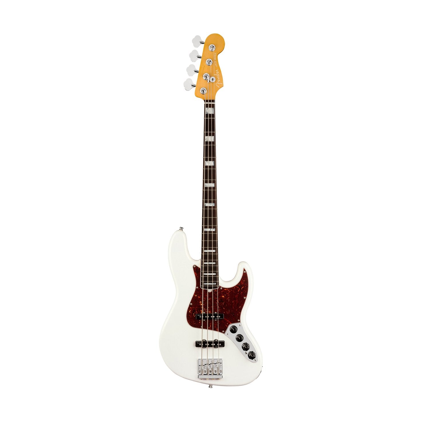 Fender American Ultra Jazz Bass Guitar, RW FB, Arctic Pearl, FENDER, BASS GUITAR, fender-bass-guitar-f03-019-9020-781, ZOSO MUSIC SDN BHD