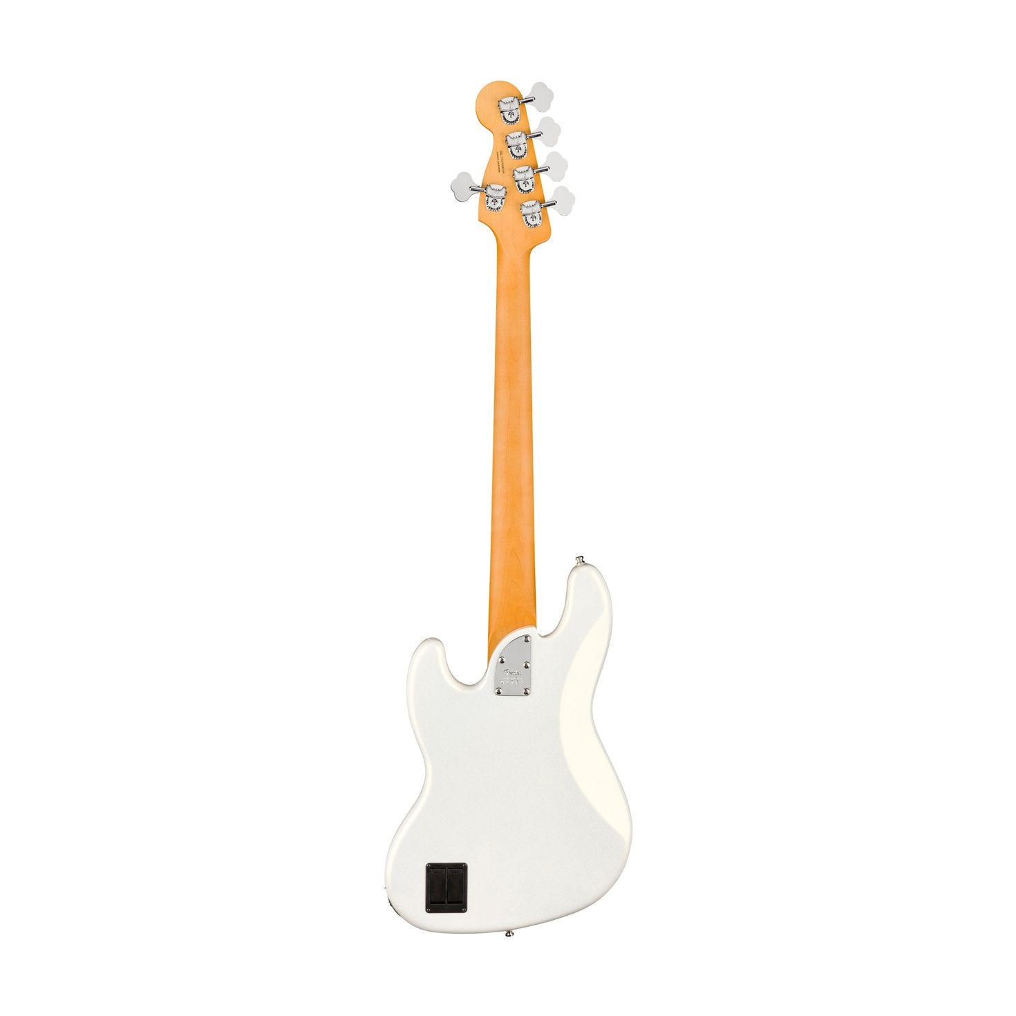 Fender American Ultra 5-String Jazz Bass Guitar, Maple FB, Arctic Pearl, FENDER, BASS GUITAR, fender-bass-guitar-f03-019-9032-781, ZOSO MUSIC SDN BHD