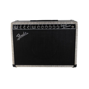 Fender FSR 65 Deluxe Reverb Tube Combo Amplifier, Chilewich Bamboo Chalk, 230V UK |  FENDER |  AMPLIFIER-ELECTRIC |  Zoso Music