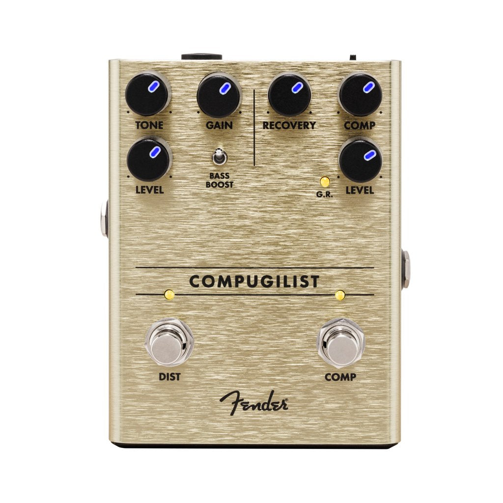 Fender Compugilist Compressor/Distortion Guitar Effects Pedal, FENDER, EFFECTS, fender-effects-f03-023-4551-000, ZOSO MUSIC SDN BHD