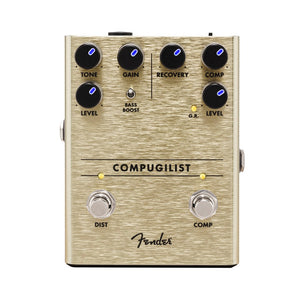 Fender Compugilist Compressor/Distortion Guitar Effects Pedal, FENDER, EFFECTS, fender-effects-f03-023-4551-000, ZOSO MUSIC SDN BHD