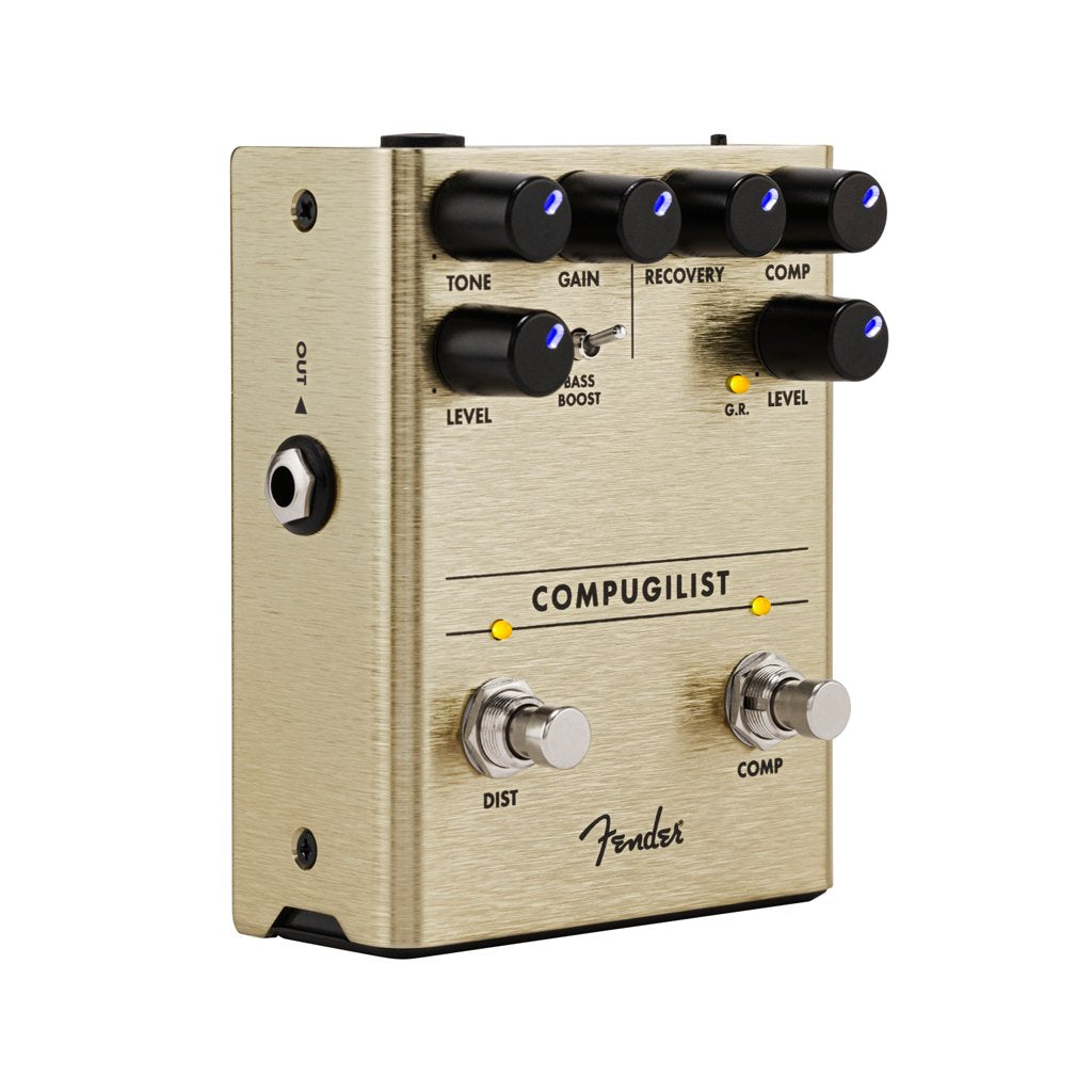 Fender Compugilist Compressor/Distortion Guitar Effects Pedal, FENDER, EFFECTS, fender-effects-f03-023-4551-000, ZOSO MUSIC SDN BHD