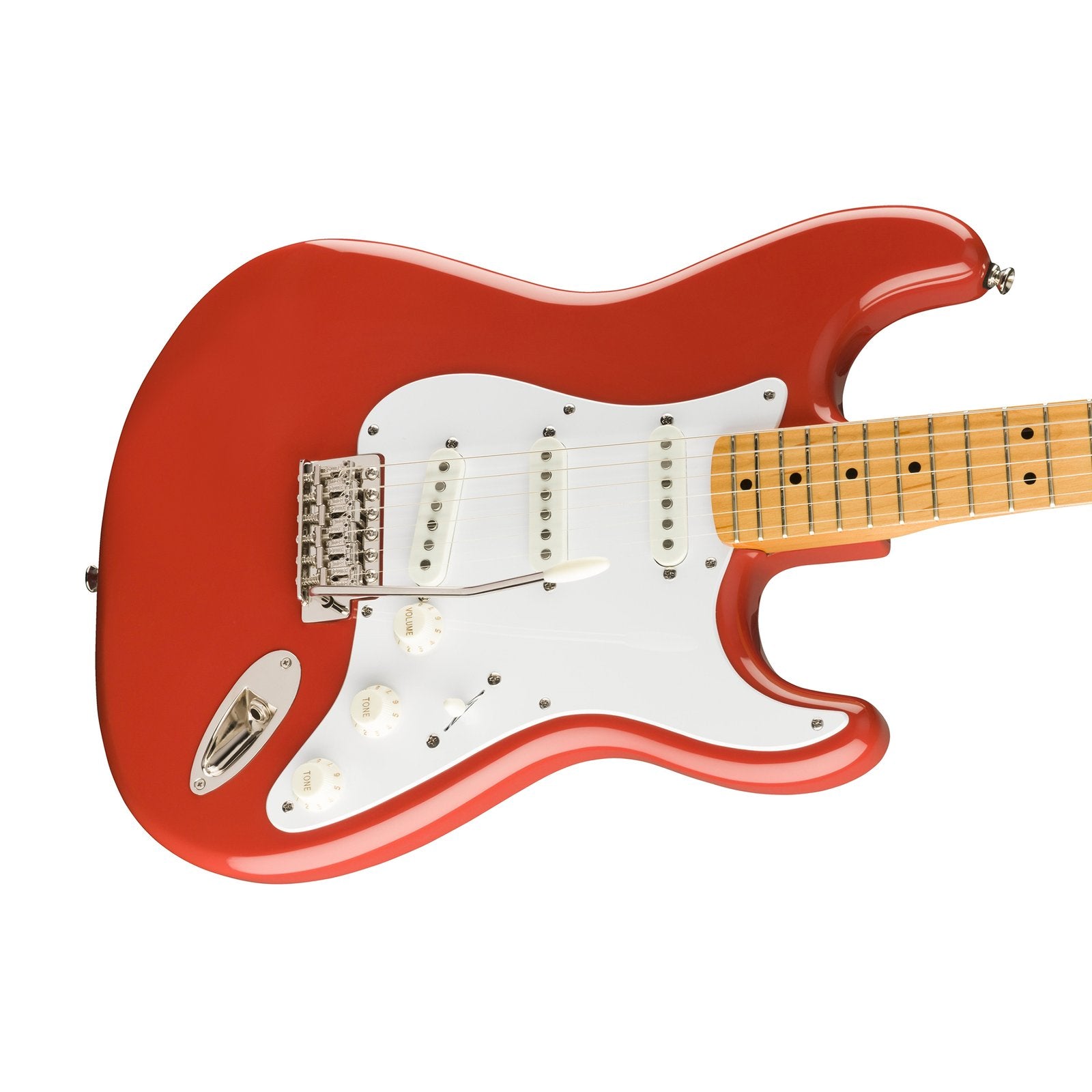 Squier Classic Vibe 50s Stratocaster Electric Guitar, Maple FB, Fiesta Red, SQUIER BY FENDER, ELECTRIC GUITAR, squier-by-fender-electric-guitar-037-4005-540, ZOSO MUSIC SDN BHD