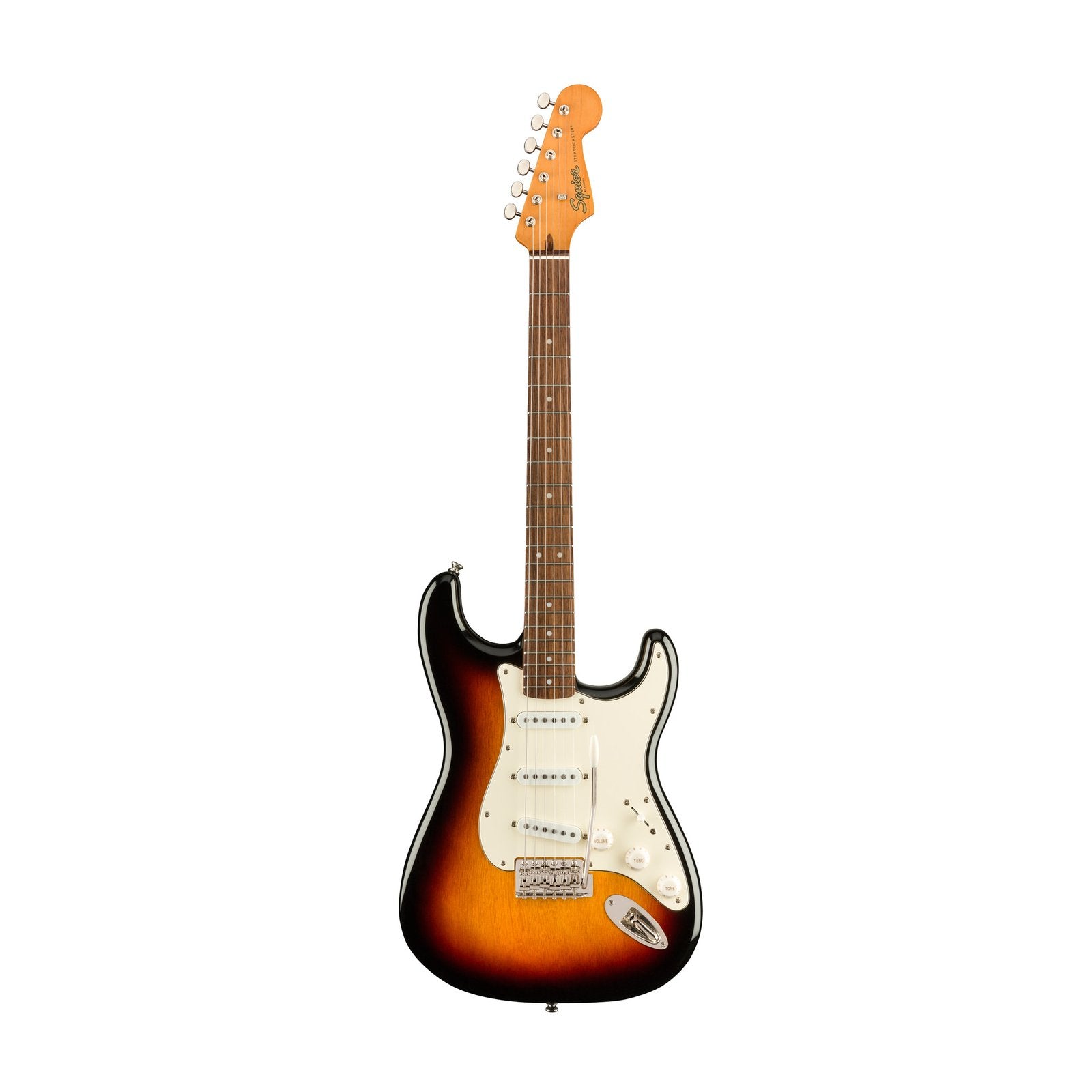 Squier Classic Vibe 60s Stratocaster Electric Guitar, Laurel FB, 3-Tone Sunburst, SQUIER BY FENDER, ELECTRIC GUITAR, squier-by-fender-electric-guitar-037-4010-500, ZOSO MUSIC SDN BHD
