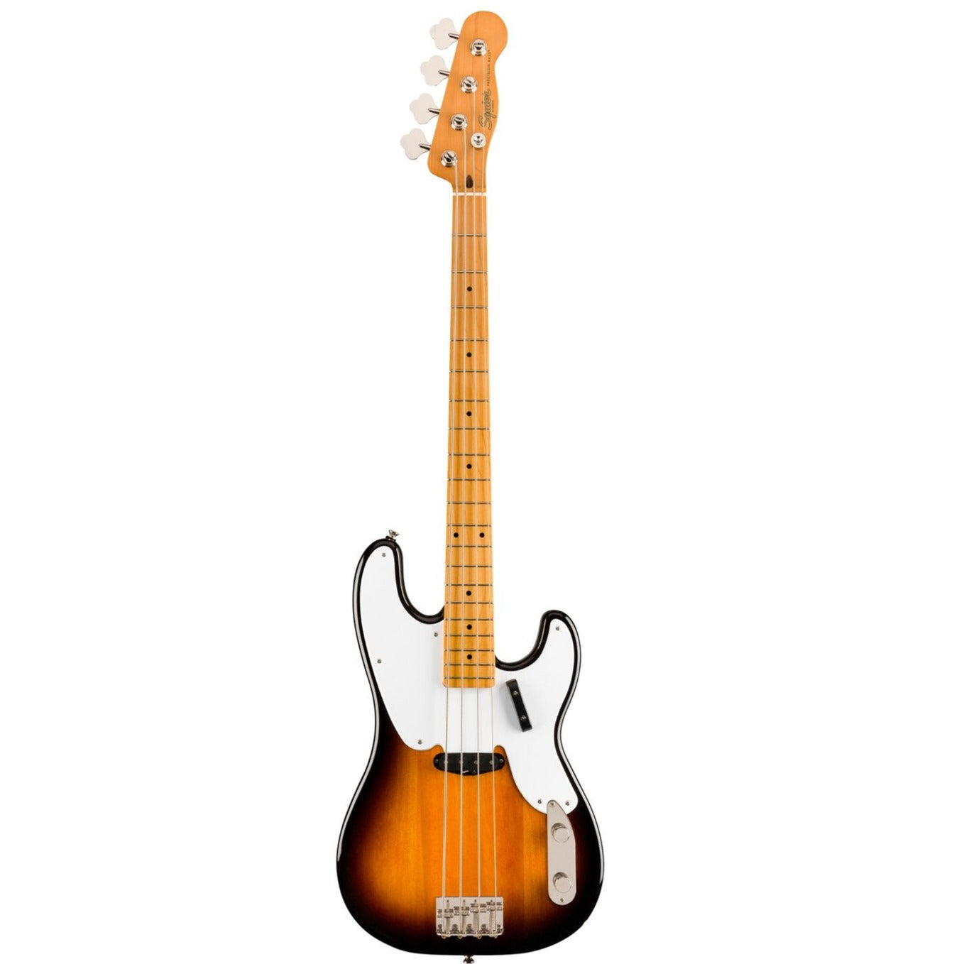 Squier Classic Vibe 50s Precision Bass Guitar, Maple FB, 2-Tone Sunburst, SQUIER BY FENDER, BASS GUITAR, squier-by-fender-bass-guitar-037-4500-503, ZOSO MUSIC SDN BHD