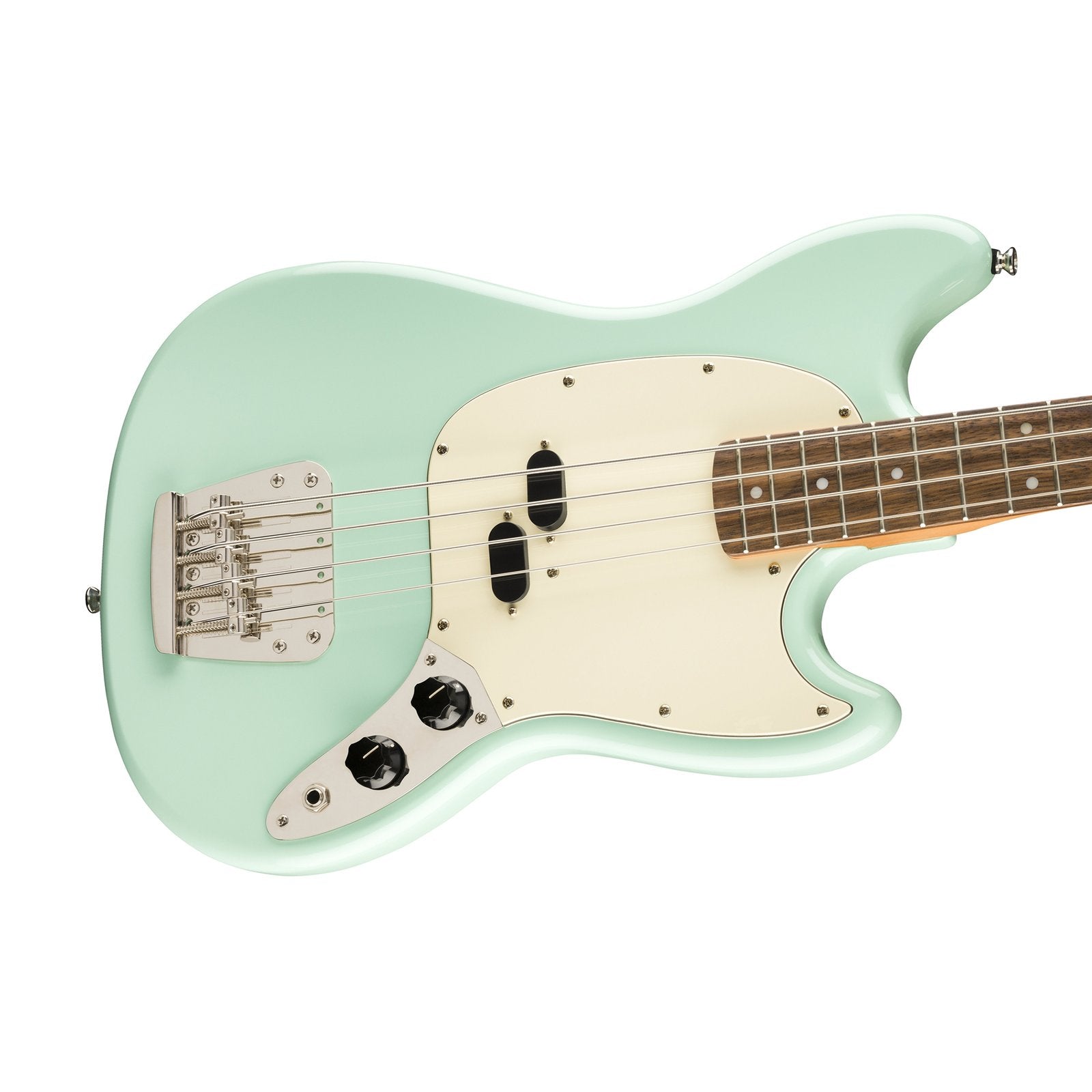 Squier Classic Vibe 60s Mustang Bass Guitar, Laurel FB, Seafoam Green, SQUIER BY FENDER, BASS GUITAR, squier-by-fender-bass-guitar-037-4570-557, ZOSO MUSIC SDN BHD