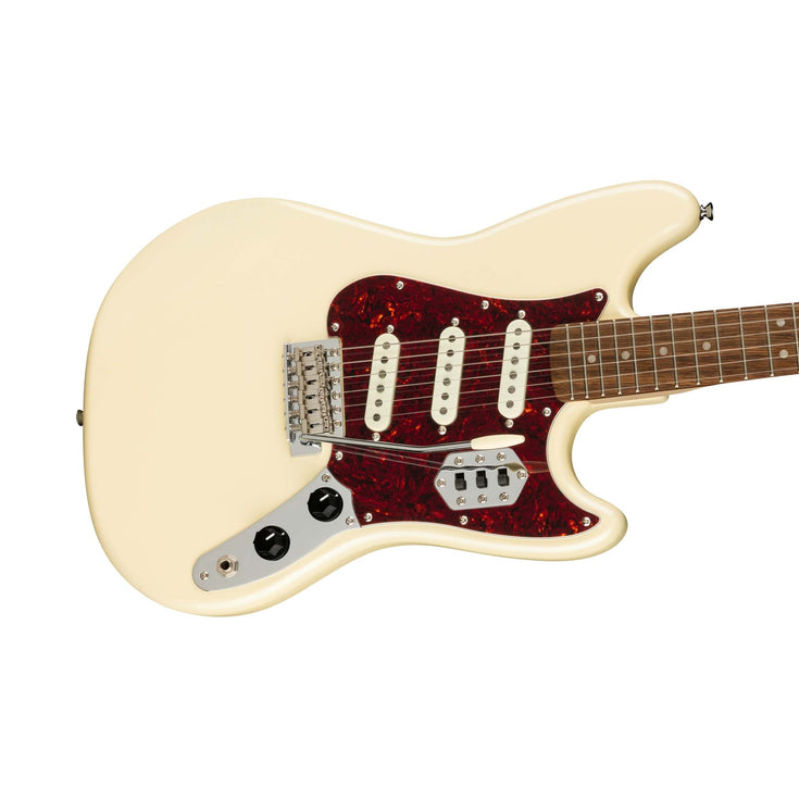 Squier Paranormal Series Cyclone Electric Guitar, Polar White |  SQUIER BY FENDER |  ELECTRIC GUITAR |  Zoso Music
