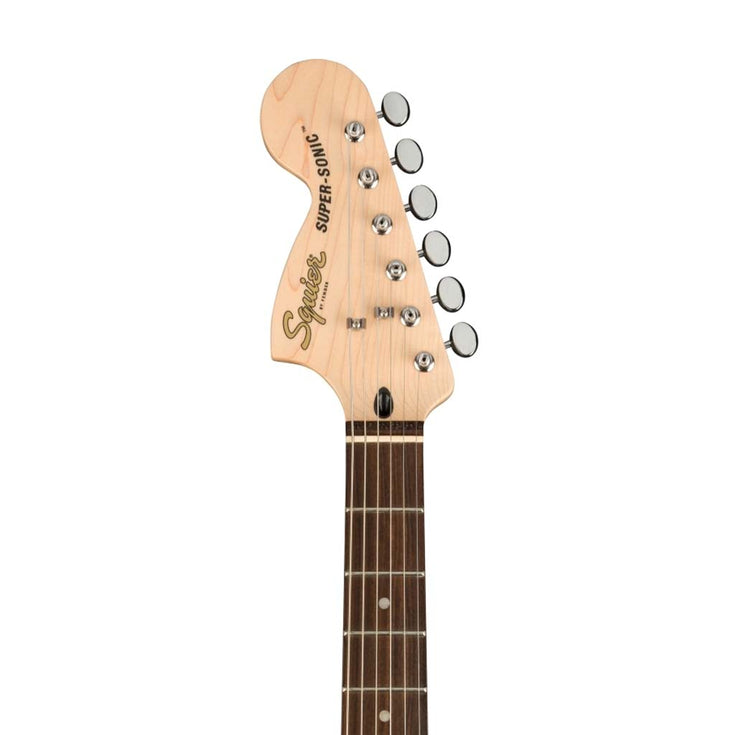 Squier Paranormal Series Super Sonic Electric Guitar, Blue Sparkle
