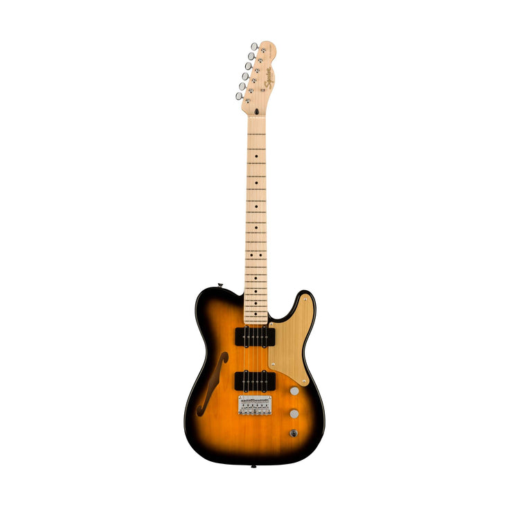 Squier Paranormal Series Cabronita Thinline Telecaster Electric Guitar, 2-Tone Sunburst |  SQUIER BY FENDER |  ELECTRIC GUITAR |  Zoso Music