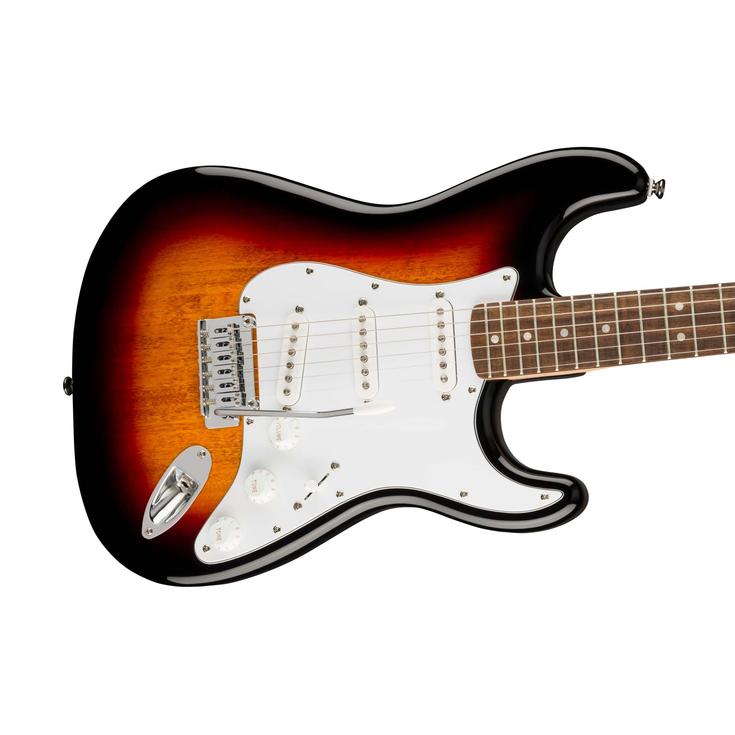 Squier Affinity Series Stratocaster Electric Guitar, Laurel FB, 3-Color Sunburst, SQUIER BY FENDER, ELECTRIC GUITAR, squier-electric-guitar-f03-037-8000-500, ZOSO MUSIC SDN BHD