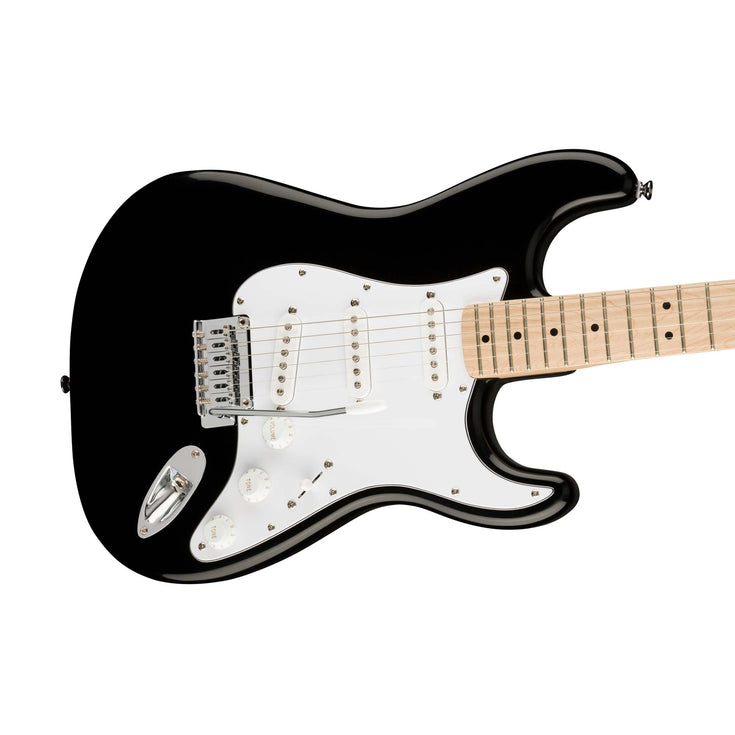 Squier Affinity Series Stratocaster Electric Guitar, Maple Fb, Black |  SQUIER BY FENDER |  ELECTRIC GUITAR |  Zoso Music