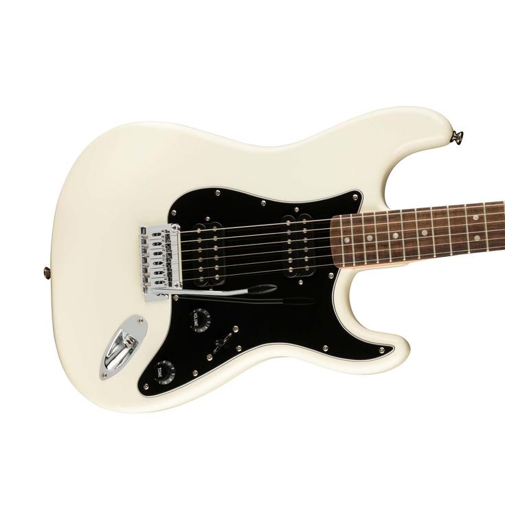 Squier Affinity Series HH Stratocaster Electric Guitar, Laurel FB, Olympic White, SQUIER BY FENDER, ELECTRIC GUITAR, squier-electric-guitar-f03-037-8051-505, ZOSO MUSIC SDN BHD