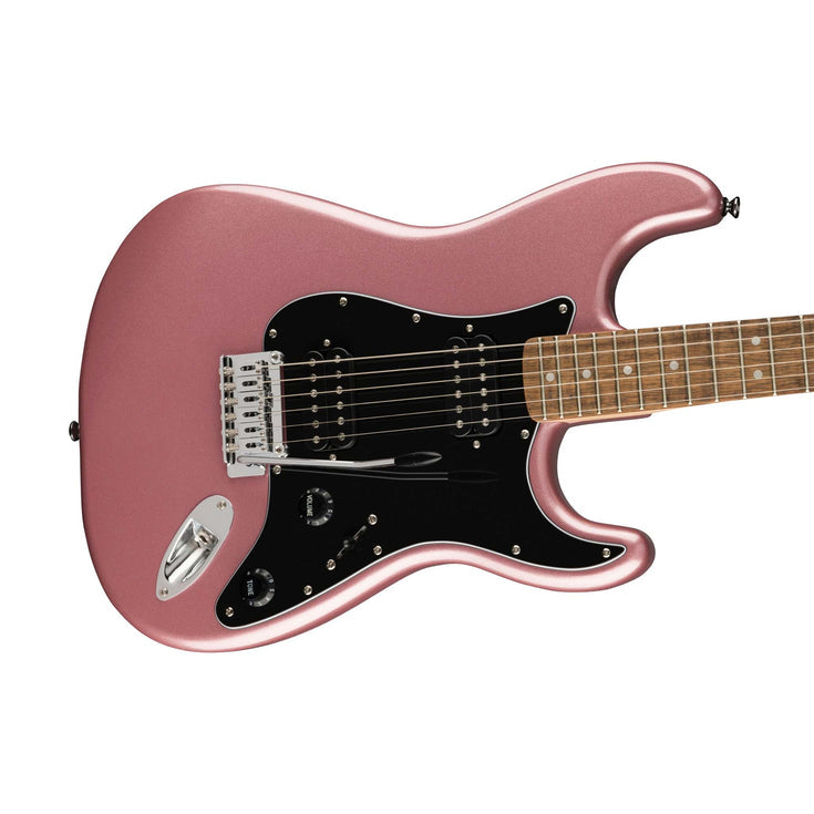 Squier Affinity Series Hh Stratocaster Electric Guitar, Laurel Fb, Burgundy Mist |  SQUIER BY FENDER |  ELECTRIC GUITAR |  Zoso Music