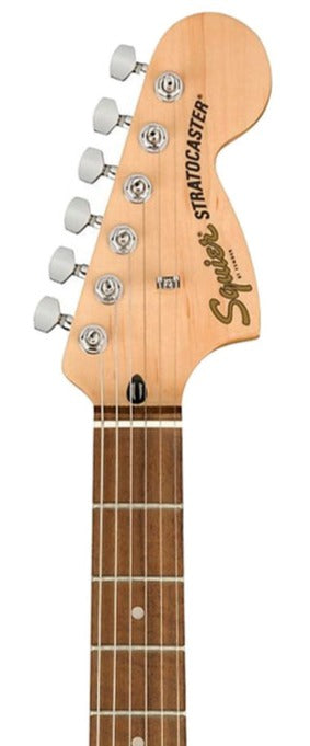 Squier Fsr Affinity Series HSS Stratocaster Electric Guitar, Laurel FB, Ice Blue Metallic