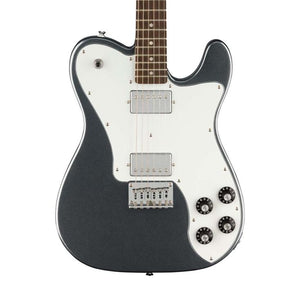 Squier Affinity Series Telecaster Deluxe Electric Guitar, Laurel FB, Charcoal Frost Metallic, SQUIER BY FENDER, ELECTRIC GUITAR, squier-electric-guitar-f03-037-8250-569, ZOSO MUSIC SDN BHD