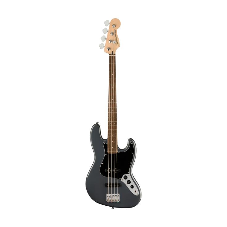 Squier Affinity Series Jazz Bass Guitar, Laurel FB, Charcoal Frost Metallic, SQUIER BY FENDER, BASS GUITAR, squier-bass-guitar-f03-037-8601-569, ZOSO MUSIC SDN BHD