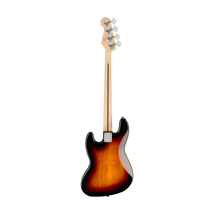 Squier Affinity Series Jazz Bass Guitar, Maple Fb, 3-tone Sunburst