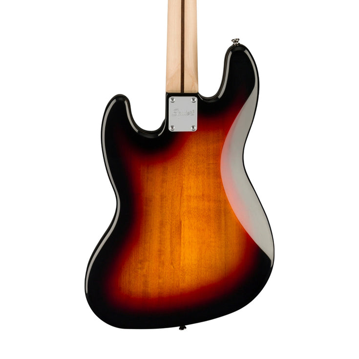 Squier Affinity Series Jazz Bass Guitar, Maple Fb, 3-tone Sunburst