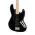 Squier Affinity Series Jazz Bass Guitar, Maple Fb, Black |  SQUIER BY FENDER |  BASS GUITAR |  Zoso Music