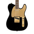 Squier 40th Anniversary Gold Edition Telecaster Electric Guitar, Black |  SQUIER BY FENDER |  ELECTRIC GUITAR |  Zoso Music