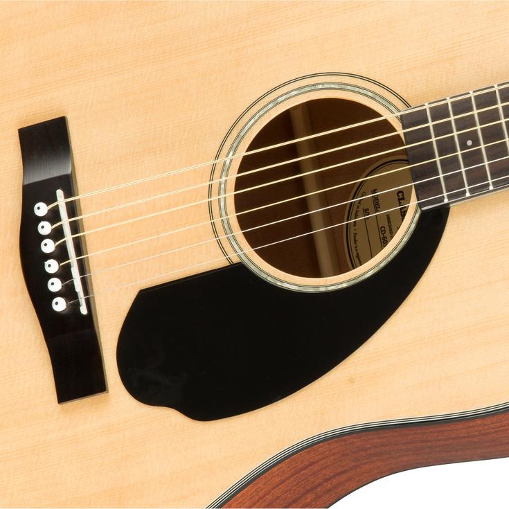 Fender CD-60S Dreadnought Acoustic Guitar, Walnut FB, Natural, FENDER, ACOUSTIC GUITAR, fender-acoustic-guitar-f03-097-0110-021, ZOSO MUSIC SDN BHD