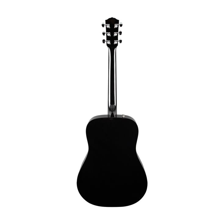 Fender CD-60 Dreadnought V3 Acoustic Guitar w/case, Walnut FB, Black, FENDER, ACOUSTIC GUITAR, fender-acoustic-guitar-f03-097-0110-206, ZOSO MUSIC SDN BHD