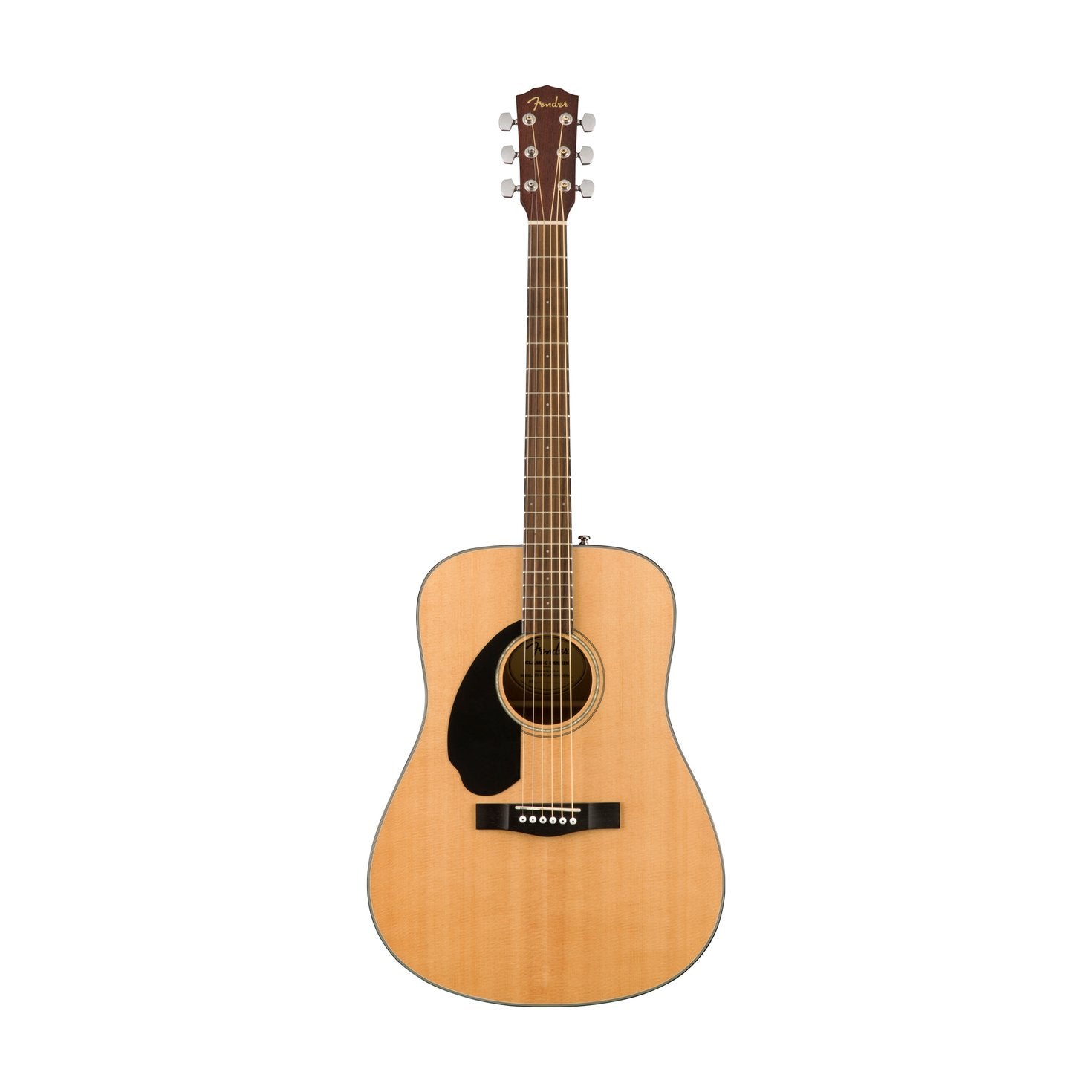 Fender CD-60S Dreadnought Left-Handed Acoustic Guitar, Walnut FB, Natural, FENDER, ACOUSTIC GUITAR, fender-acoustic-guitar-f03-097-0115-021, ZOSO MUSIC SDN BHD