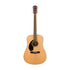 Fender CD-60S Dreadnought Left-Handed Acoustic Guitar, Walnut FB, Natural, FENDER, ACOUSTIC GUITAR, fender-acoustic-guitar-f03-097-0115-021, ZOSO MUSIC SDN BHD