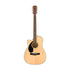 Fender CC-60SCE Concert Left-Handed Acoustic Guitar, Walnut FB, Natural, FENDER, ACOUSTIC GUITAR, fender-acoustic-guitar-f03-097-0158-021, ZOSO MUSIC SDN BHD