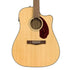 Fender CD-140SCE Dreadnought Acoustic Guitar w/Case, Walnut FB, Natural, FENDER, ACOUSTIC GUITAR, fender-acoustic-guitar-f03-097-0213-321, ZOSO MUSIC SDN BHD
