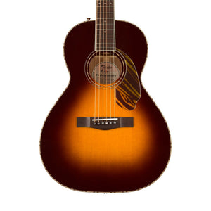 Fender PS-220E Parlour Electro Acoustic Guitar, 3 Colour Vintage Sunburst | Zoso Music