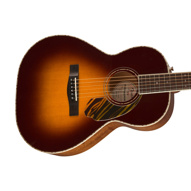 Fender PS-220E Parlour Electro Acoustic Guitar, 3 Colour Vintage Sunburst |  FENDER |  ACOUSTIC GUITAR |  Zoso Music