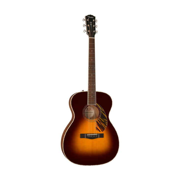 Fender PO-220E Orchestra Electro Acoustic Guitar, 3 Colour Vintage Sunburst |  FENDER |  ACOUSTIC GUITAR |  Zoso Music