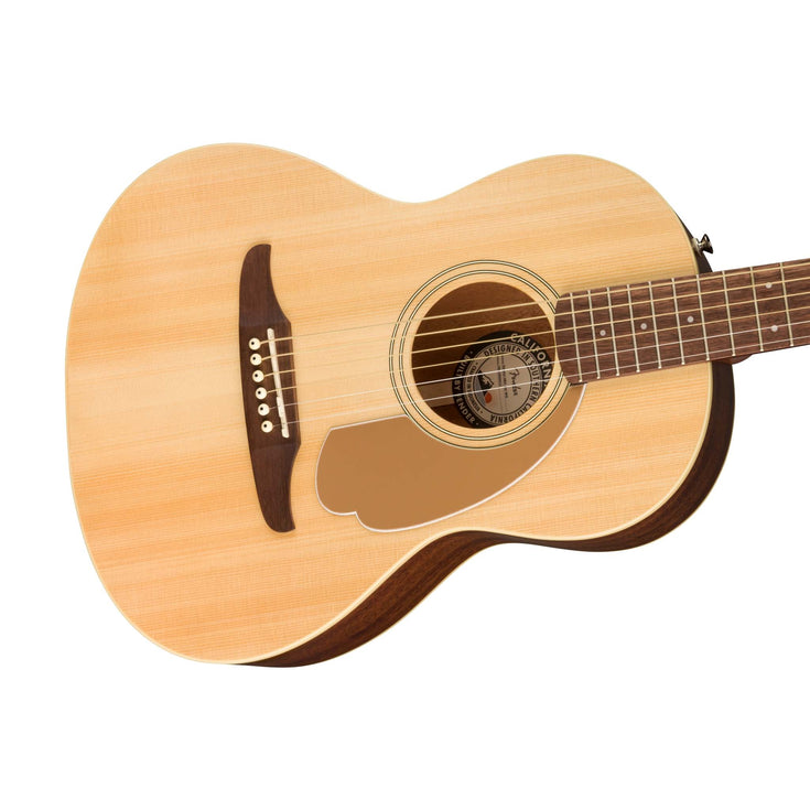 Fender Sonoran SCE Mini Guitar w/Bag, Natural |  FENDER |  ACOUSTIC GUITAR |  Zoso Music