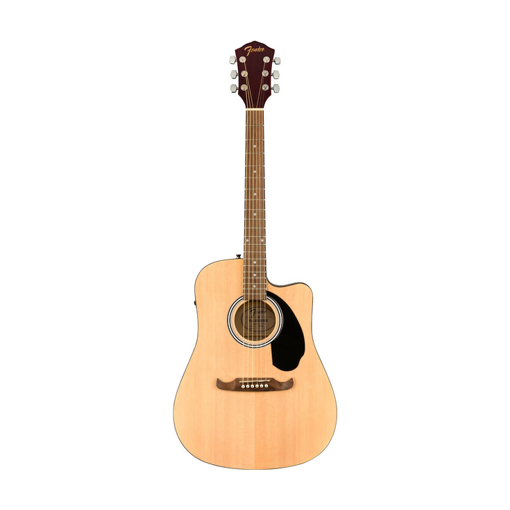 Fender FA-125CE Dreadnought Acoustic Guitar, Walnut FB, Natural |  FENDER |  ACOUSTIC GUITAR |  Zoso Music
