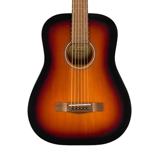 Fender Limited Edition FA-15 3/4 Size Steel String Acoustic Guitar w/ Gig Bag, Sunburst |  FENDER |  ACOUSTIC GUITAR |  Zoso Music