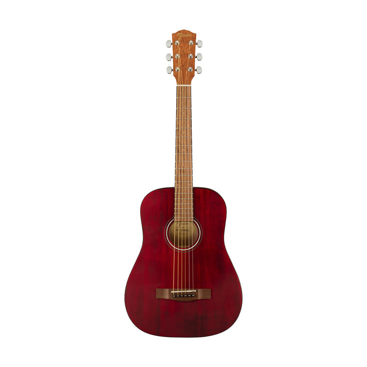 Fender Limited Edition FA-15 3/4 Size Steel String Acoustic Guitar w/ Gig Bag, Red |  FENDER |  ACOUSTIC GUITAR |  Zoso Music