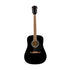 Fender FA-125 Dreadnought Acoustic Guitar, Walnut FB, Black, FENDER, ACOUSTIC GUITAR, fender-acoustic-guitar-f03-097-1210-706, ZOSO MUSIC SDN BHD