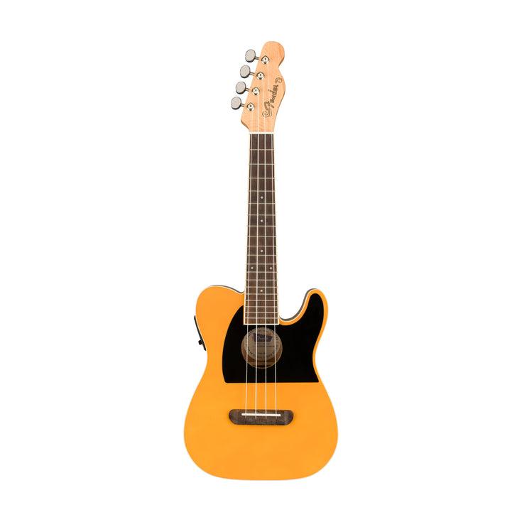 Fender Fullerton Telecaster Ukulele, Walnut FB, Butterscotch Blonde |  FENDER |  UKULELE |  Zoso Music