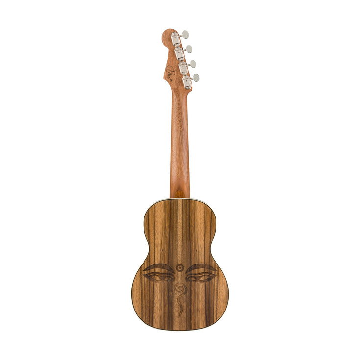 Fender Dhani Harrison Ukulele, Walnut FB, Sapphire Blue |  FENDER |  UKULELE |  Zoso Music