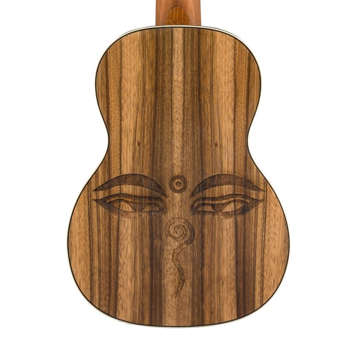 Fender Dhani Harrison Ukulele, Walnut FB, Sapphire Blue |  FENDER |  UKULELE |  Zoso Music