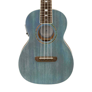 Fender Dhani Harrison Ukulele, Walnut FB, Turquoise |  FENDER |  UKULELE |  Zoso Music