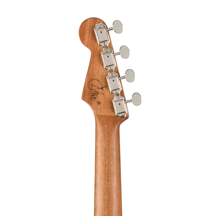 Fender Dhani Harrison Ukulele, Walnut FB, Turquoise |  FENDER |  UKULELE |  Zoso Music
