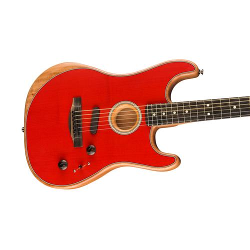 Fender American Acoustasonic Stratocaster w/Bag, Dakota Red, FENDER, ACOUSTIC GUITAR, fender-acoustic-guitar-f03-097-2023-254, ZOSO MUSIC SDN BHD