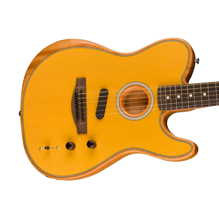 Fender Acoustasonic Player Telecaster Electric Guitar, Butterscotch Blonde |  FENDER |  ACOUSTIC GUITAR |  Zoso Music