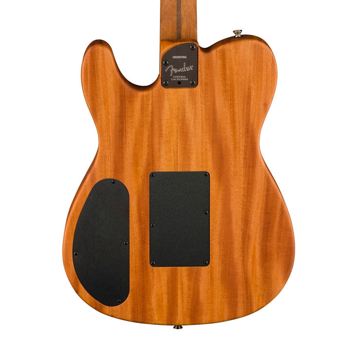 Fender FSR American Acoustasonic Telecaster Acoustic Guitar w/bag, Ebony FB, Blue Paisley |  FENDER |  ACOUSTIC GUITAR |  Zoso Music